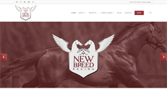 Desktop Screenshot of newbreedracing.com.au